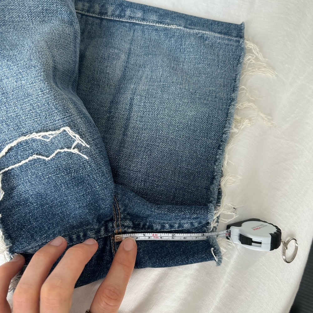 MOTHER the dutchie high waisted shorts - Picture 9 of 11